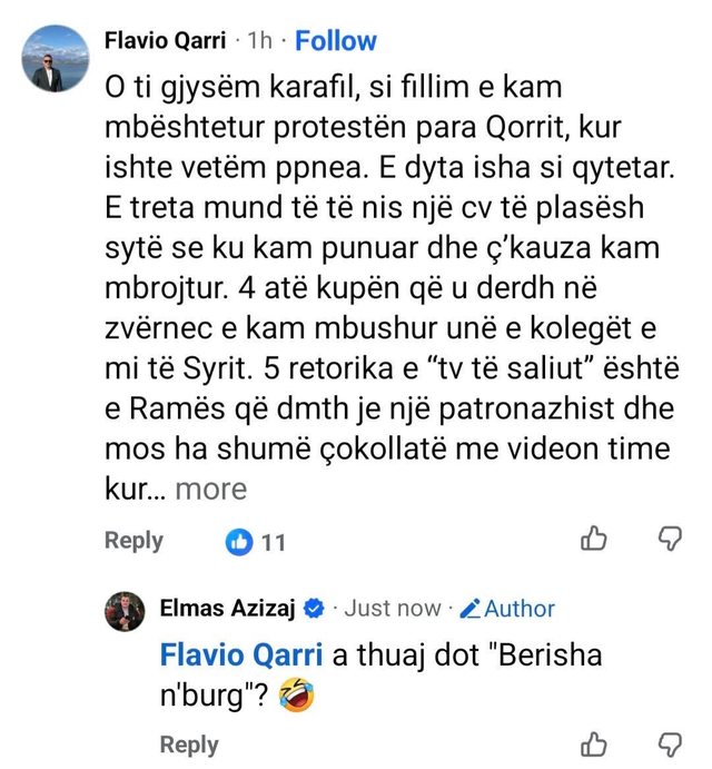 Gazetari i televizonit të Berishës: Ne gazetarët e Çim