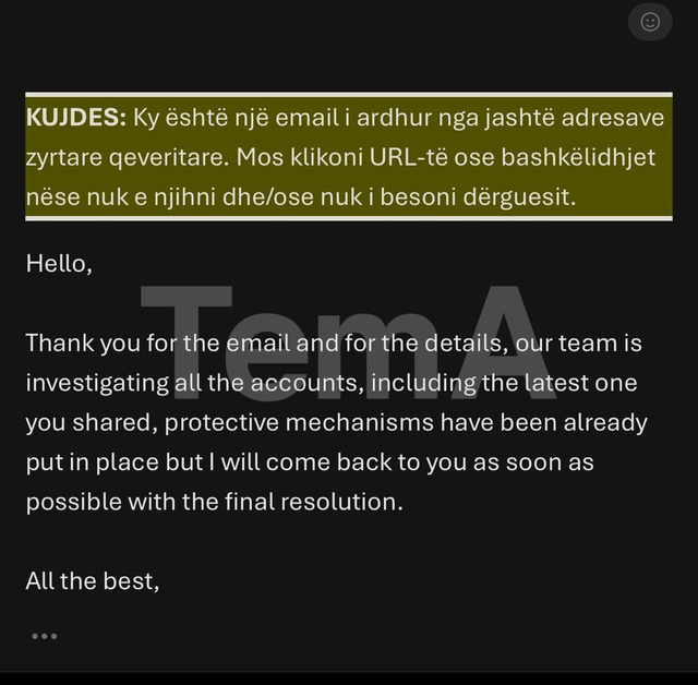 Pas sulmit me review t&euml; rreme, Google aktivizon mekanizmat mbrojt&euml;s