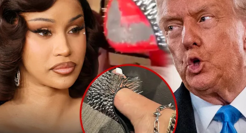 Cardi B akuzon Donald Trump për dëmtimin e takave të saj 3,000 $,