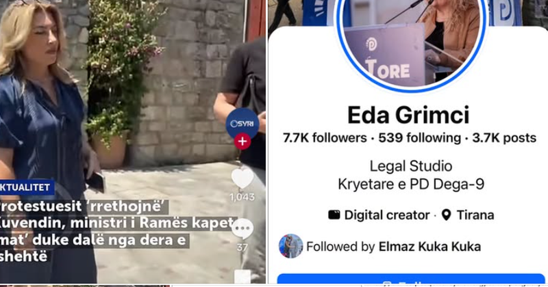 Blendi Gonxhja ironizon protestuesen: E flakta qytetare q&euml; flet n&euml;