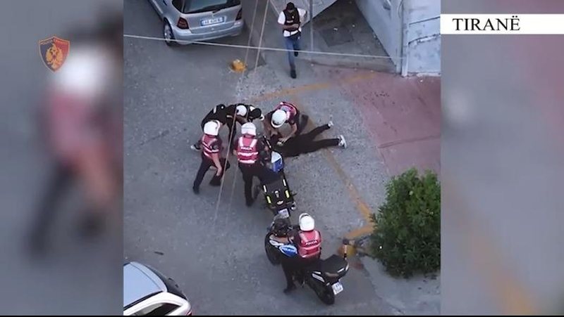U kap me tritol dhe granata n&euml; mes t&euml; Tiran&euml;s, Petrit