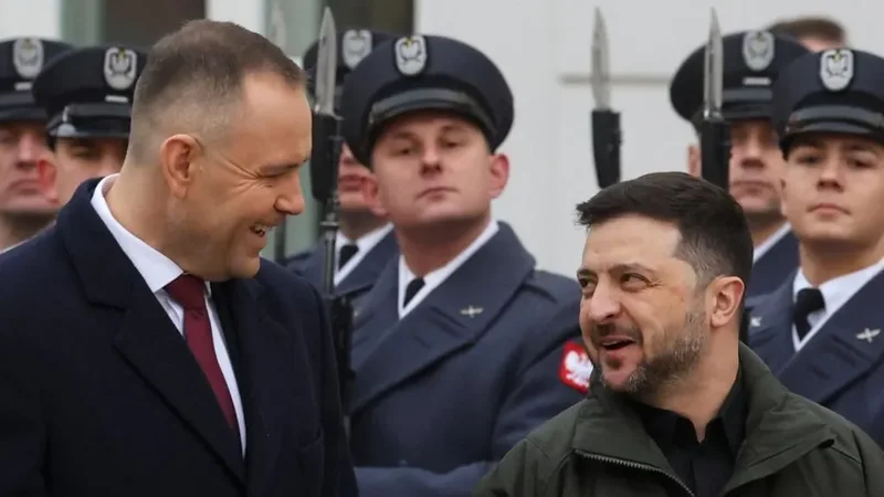 Kriz&euml; mes Polonis&euml; dhe Ukrain&euml;s, Zelensky rrezikon t&euml;